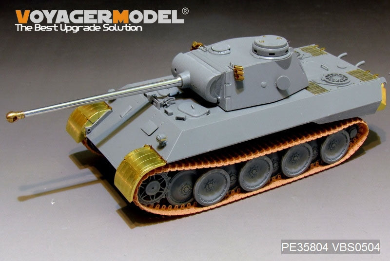 Maquette Voyager PE35804 Panther D V1 allemand de la Seconde Guerre mondiale (modèle de base) pour DROGON 6822 au 1/35 – image 5