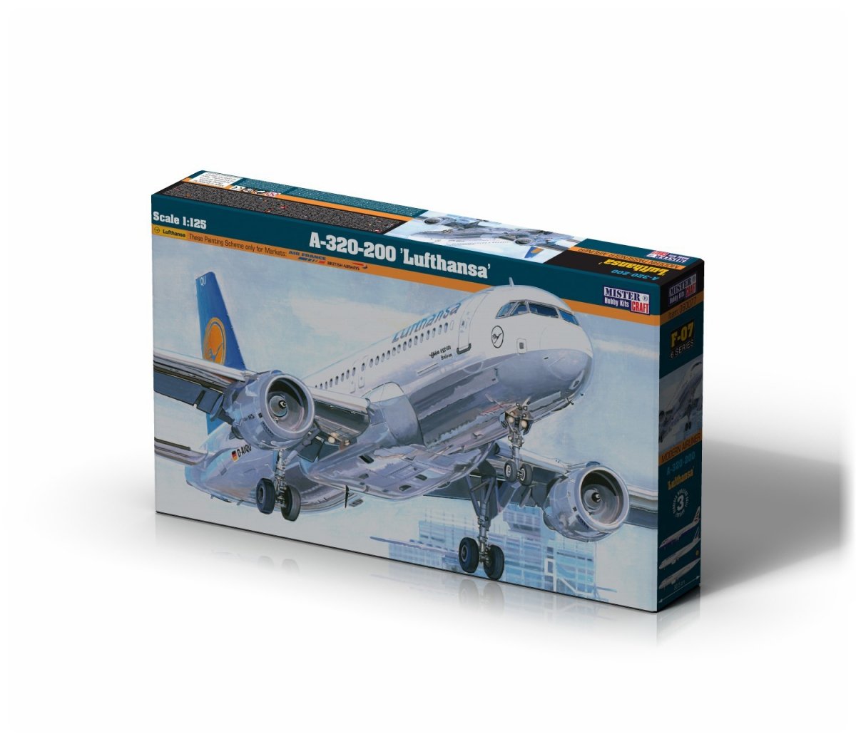 Mistercraft F-08 A-320-200 LUFTHANSA 1/125