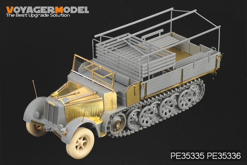 Voyager Model PE35335 WWII German Sd.Kfz.7 8t Late Production For DRAGON 6562 1/35 – zdjęcie 2