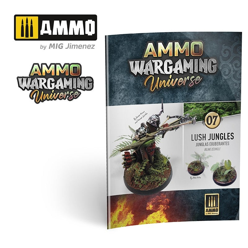 Ammo of Mig 6926 AMMO WARGAMING UNIVERSE Book 07 - Lush Jungles (English, Castellano, Polish)