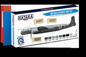 Hataka HTK-BS110 Ensemble de peinture Luftwaffe de mi-guerre (8x17 ml) – image 2