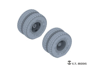 E.T. Model P35-118 US M911 C-HET(8x6) Sagged wheels For Meng Kit 1/35 – immagine 4