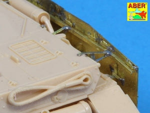 Aber 72A05 Osłony boczne do PzKpfw IV (H.J),Brummbar / Side skirts for PzKpfw IV (H.J),Brummbar 1/72 – zdjęcie 3
