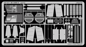 Eduard 49317 Bf 109F-2 1/48 Hasegawa – immagine 2