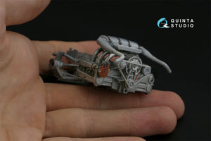 Quinta Studio QD24003 Porsche 959 3D-Printed &amp;amp; coloured Interior on decal paper (Tamiya) 1/24 – immagine 9