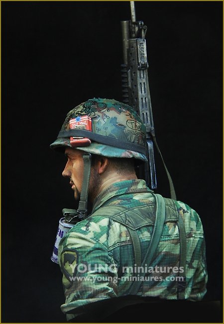 Young Miniatures YM1866 US 1st Cavalry Div Vietnam 1970 1/10 – immagine 2