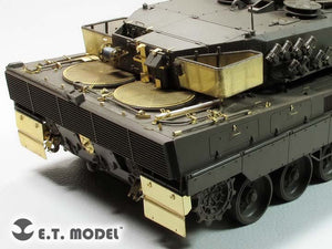 E.T. Model EA35-115 German Leopard 2 A5/6 MBT Engine &amp;amp; Turret Rack Grills For TAMIYA Kit 1/35 – Bild 2