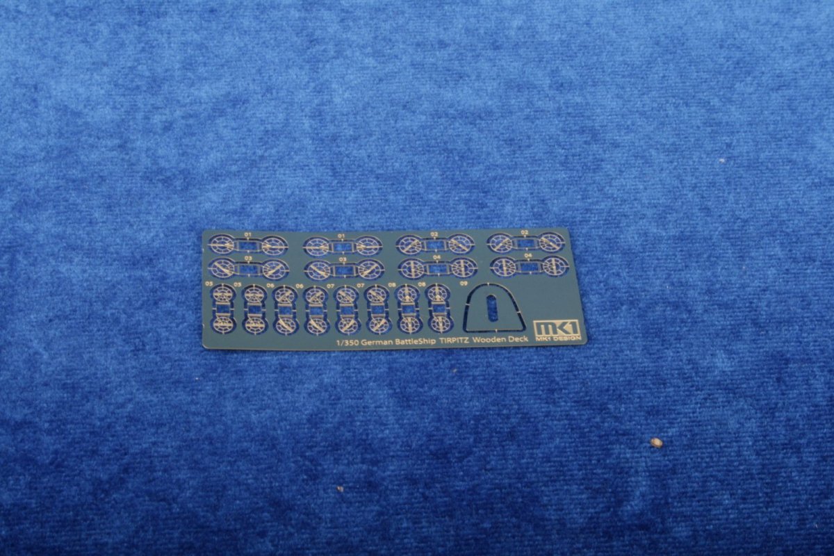 MK1 Design MD-35017 Tirpitz Wooden Deck 1/350 – zdjęcie 3