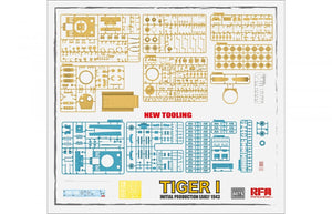Rye Field Model 5075 Tiger I Initial Production Early 1943 1/35 – immagine 4