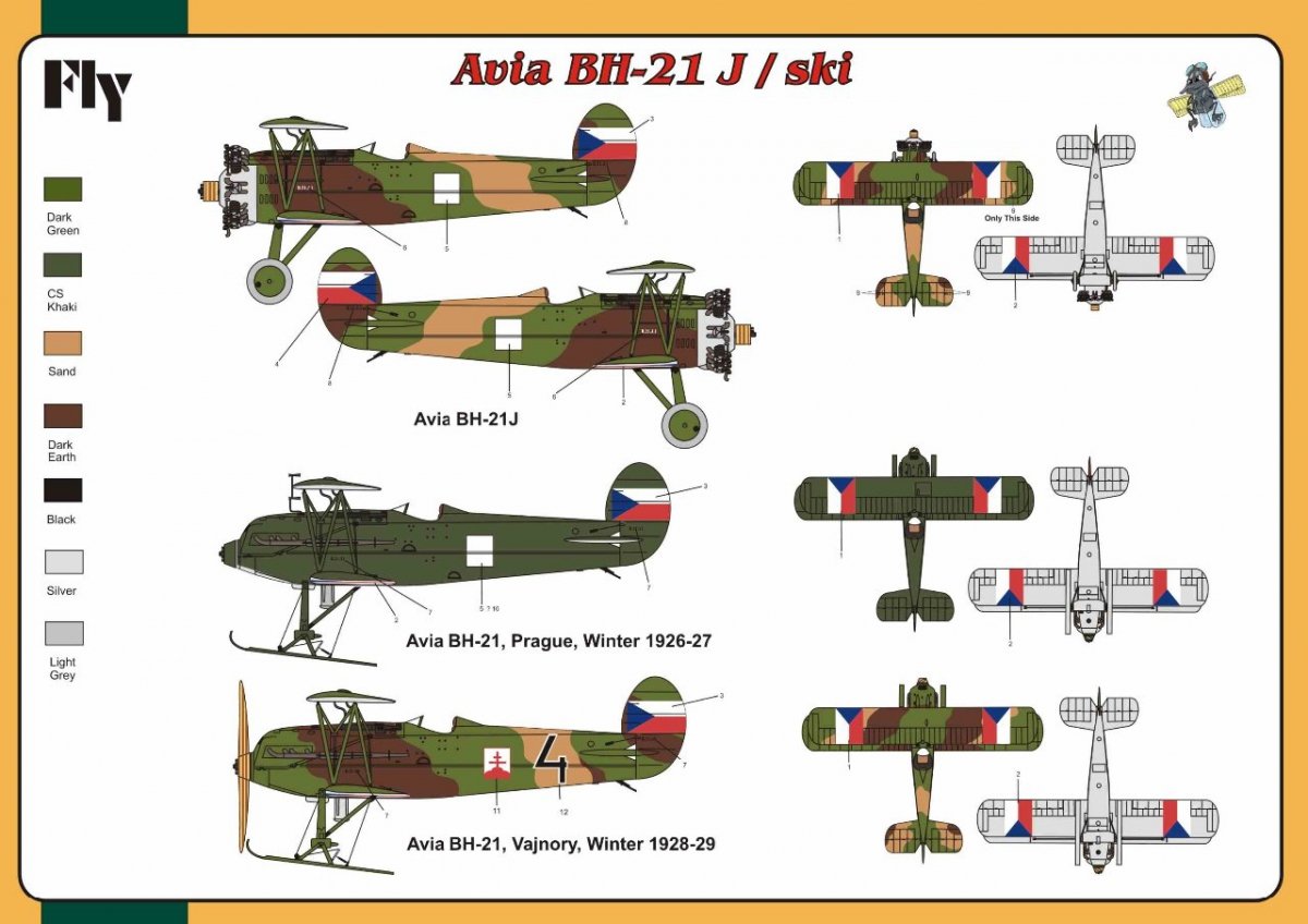 Fly 72020 Avia BH - 21 J/sk 1/72 – imagen 5