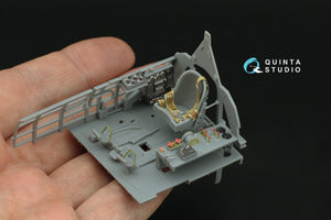 Quinta Studio QD32240 Mitsubishi J2M3 Raiden 3D-Printed &amp;amp; coloured Interior on decal paper (Zoukei Mura) 1/32 – zdjęcie 6
