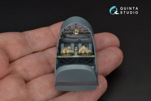 Quinta Studio QD48125 Bf108 3D-Printed &amp;amp; coloured Interior on decal paper (Eduard) 1/48 – Bild 5