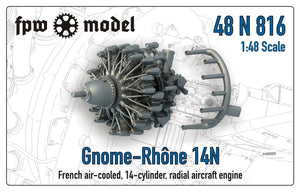 FPW Model 48N816 Gnome-Rhone 14N 1/48