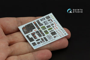 Quinta Studio QD48258 A(B)-26B 3D-Printed &amp;amp; coloured Interior on decal paper (ICM) 1/48 – immagine 4