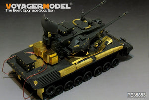 Voyager Model PE35853 Modern German Gepard A2 SPAAG Basic For MENG TS-030 1/35 – zdjęcie 4