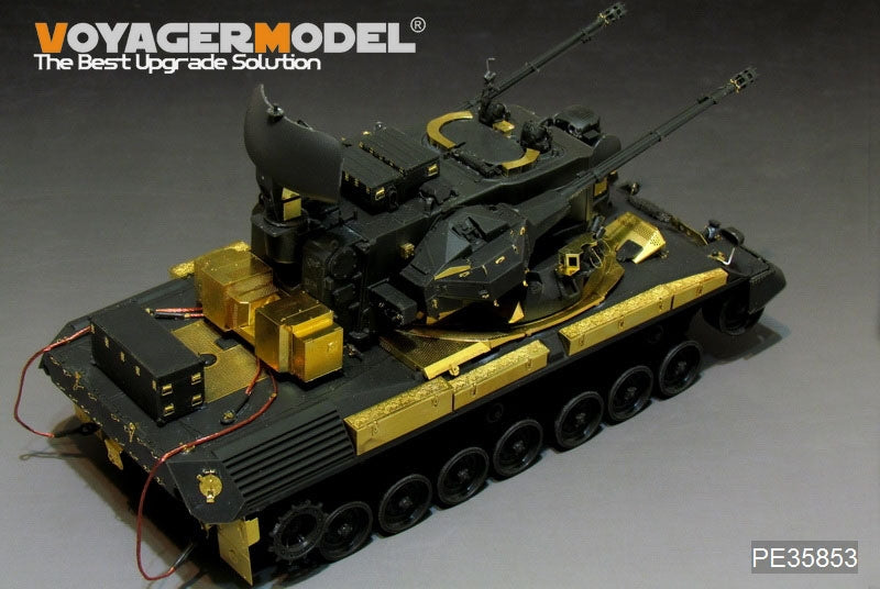 Voyager Model PE35853 Modern German Gepard A2 SPAAG Basic For MENG TS-030 1/35 – zdjęcie 4