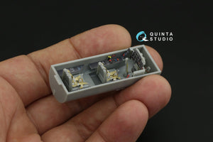 Quinta Studio QD48185 Me 262B-1a/U1 3D-Printed &amp;amp; coloured Interior on decal paper (for Dragon ) 1/48 – immagine 10
