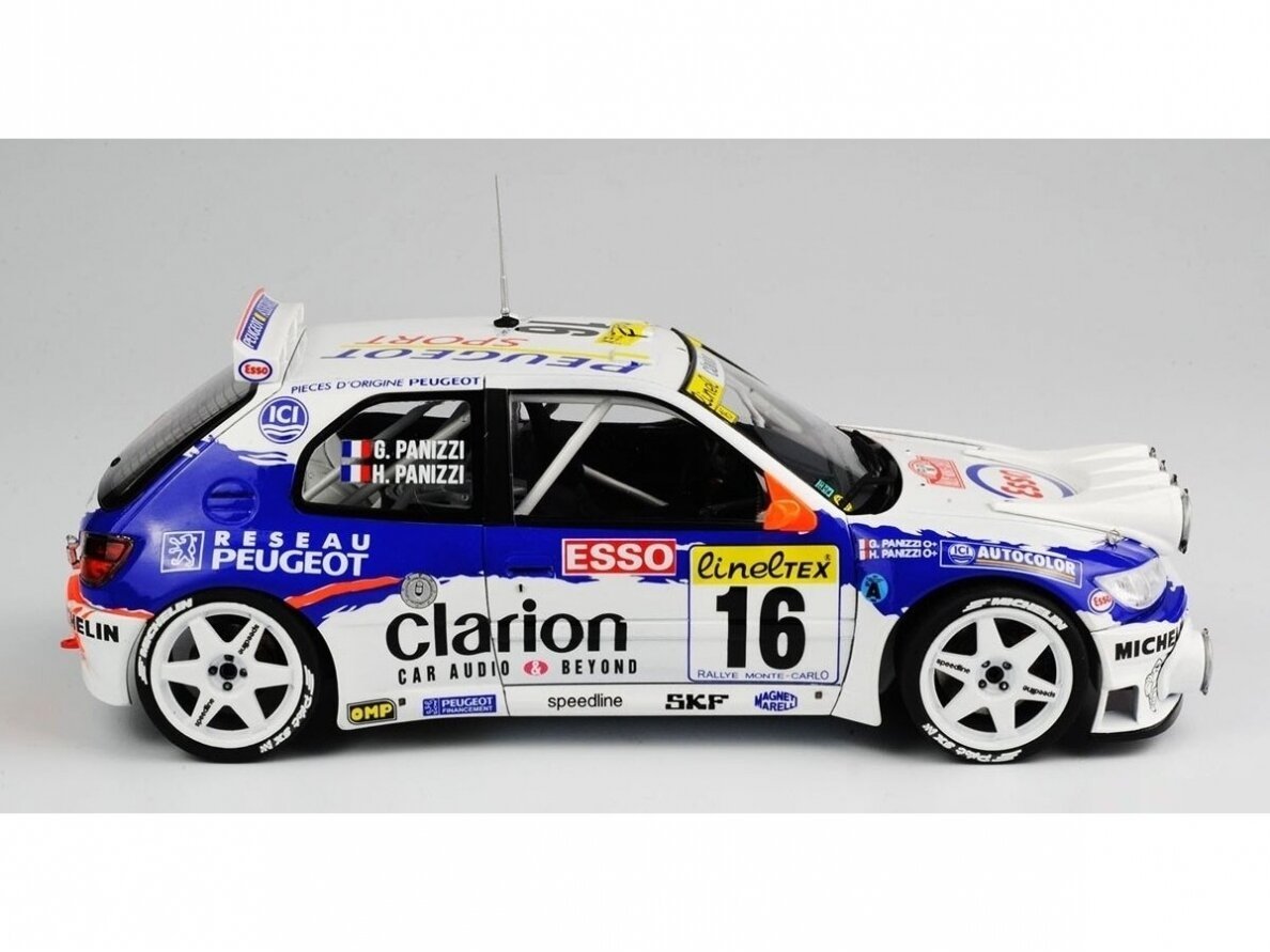 Beemax 24026 Peugeot 306 Maxi EVO2 1998 Rallye Monte Carlo Vainqueur de sa catégorie 1/24 – image 7