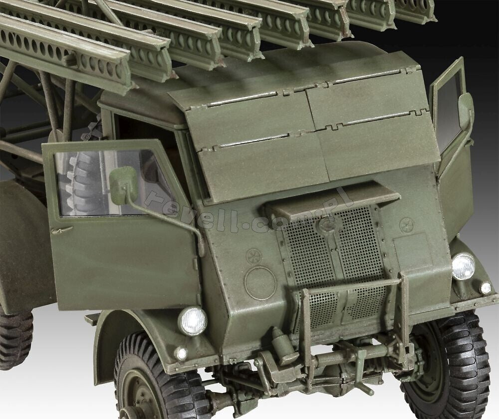 Revell 63338 W.O.T. 8 BM-13-16 Katyusha/ Cargo Model Set 1/72 – zdjęcie 7