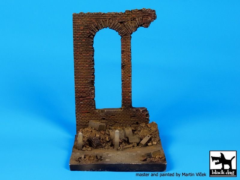 Black Dog D35046 Factory ruin base 1/35 – zdjęcie 4