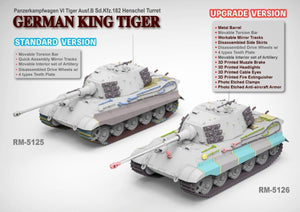 Rye Field modèle 5126 German King Tiger Ausf.B Sd.Kfz.182 Tourelle Henschel – Version améliorée 1/35 – image 3