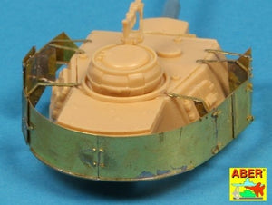 Aber 72A06 Osłony wieży do PzKpfw IV / Turret skirts for PzKpfw IV 1/72 – immagine 4