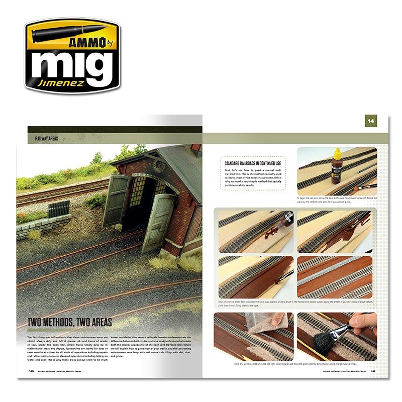 AMMO of Mig Jimenez 6250 MODELLING SCHOOL - RAILWAY MODELING: PAINTING REALISTIC TRAINS – Bild 8