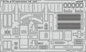 Eduard 491183 B-17F waist section HKM 1/48 – Bild 2