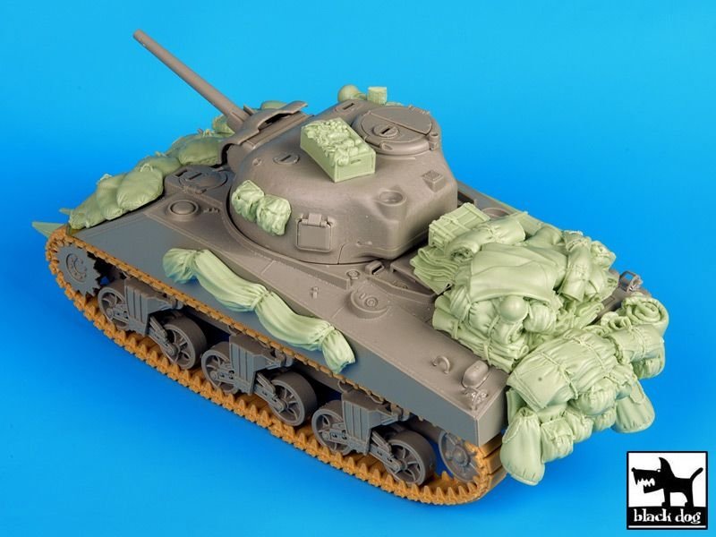 Black Dog T35081 Sherman 75mm Normandy accessories set 1/35 – immagine 2