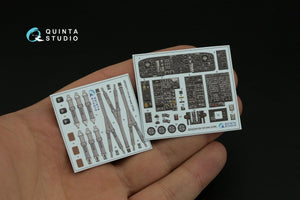 Quinta Studio QD35100 CH-54A 3D-Printed &amp;amp; coloured Interior on decal paper (ICM) 1/35 – Bild 11