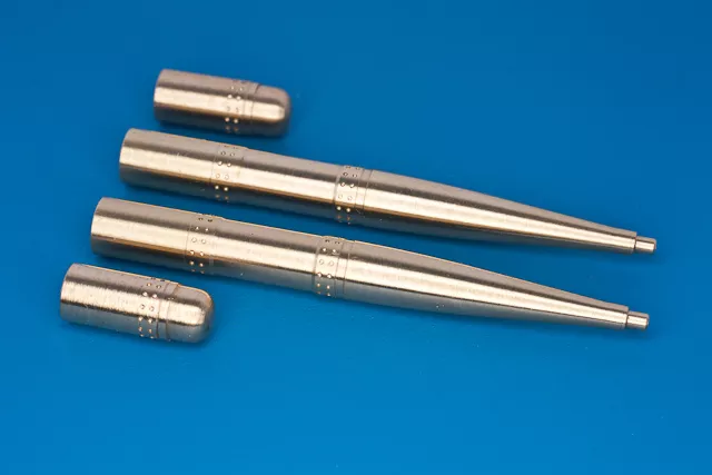 RB Model 32AB09 20mm Hispano cannons for Spitfire (wing E &amp;amp; C) 2 x cannons &amp;amp; 2 gaps 1/32 – immagine 4