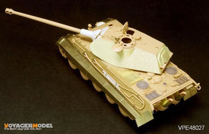 Voyager Model VPE48027 Photo Etched set for KING TIGER porsche (For TAMIYA32539) 1/48 – immagine 4