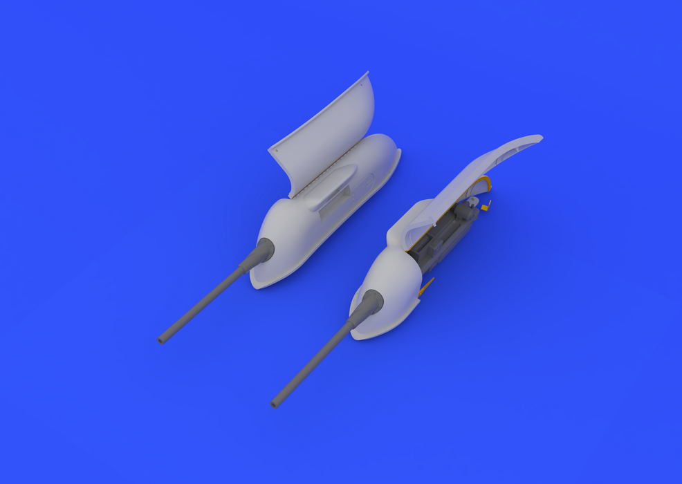 Eduard 632035 Bf 109G cannon pods 1/32 (Revell) – immagine 4