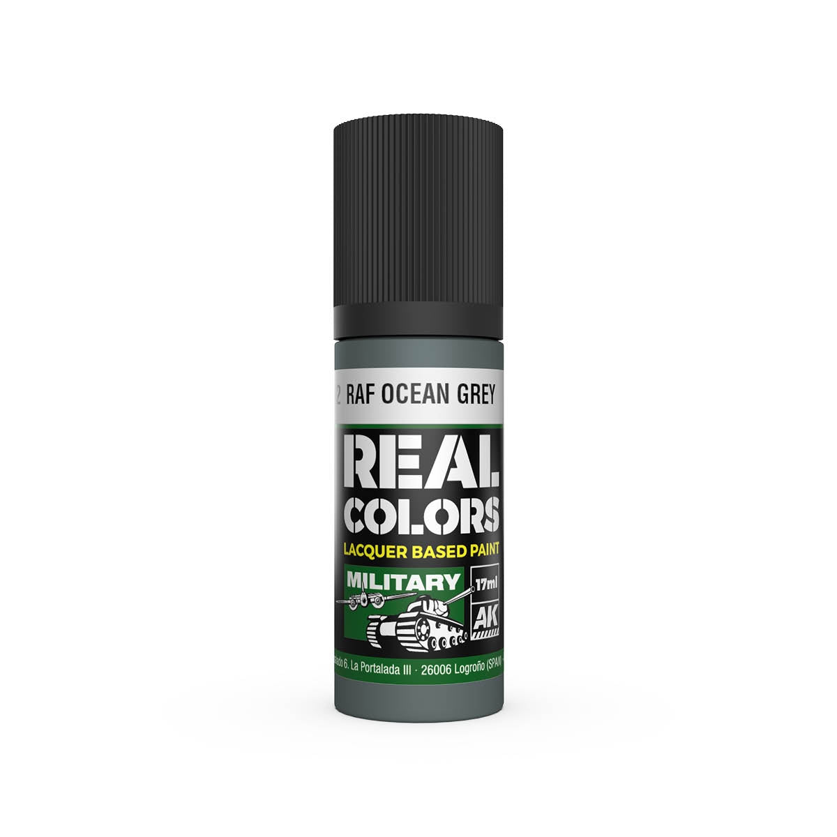 AK Interactive RC962 RAF Ocean Grey 17 ml – immagine 2