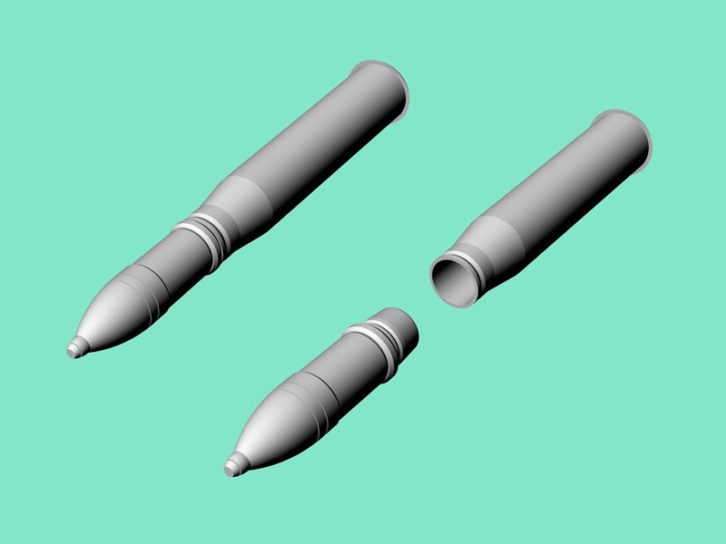 Eureka XXL AB-352 7,5 cm Ammo for Kw.K.40/Stu.K.40 L/43 and L/48 1/35 – immagine 3