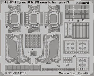 Eduard 49624 Lynx Mk.88 seatbelts 1/48 (Airfix) – Bild 2