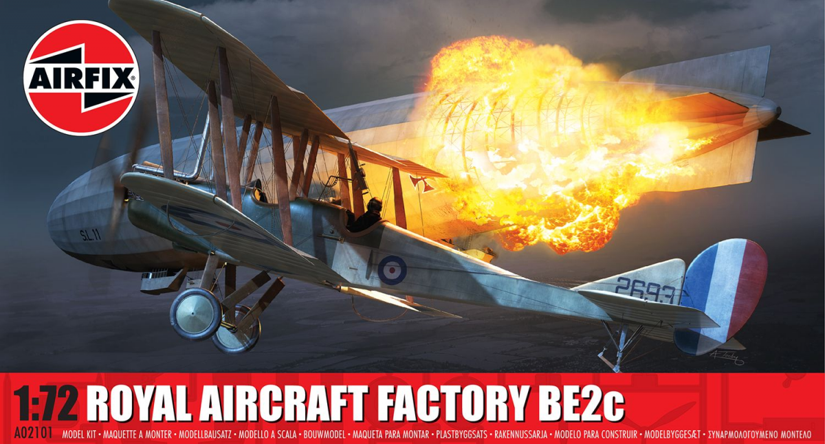 Airfix 02101 Royal Aircraft Factory BE2c 1/72