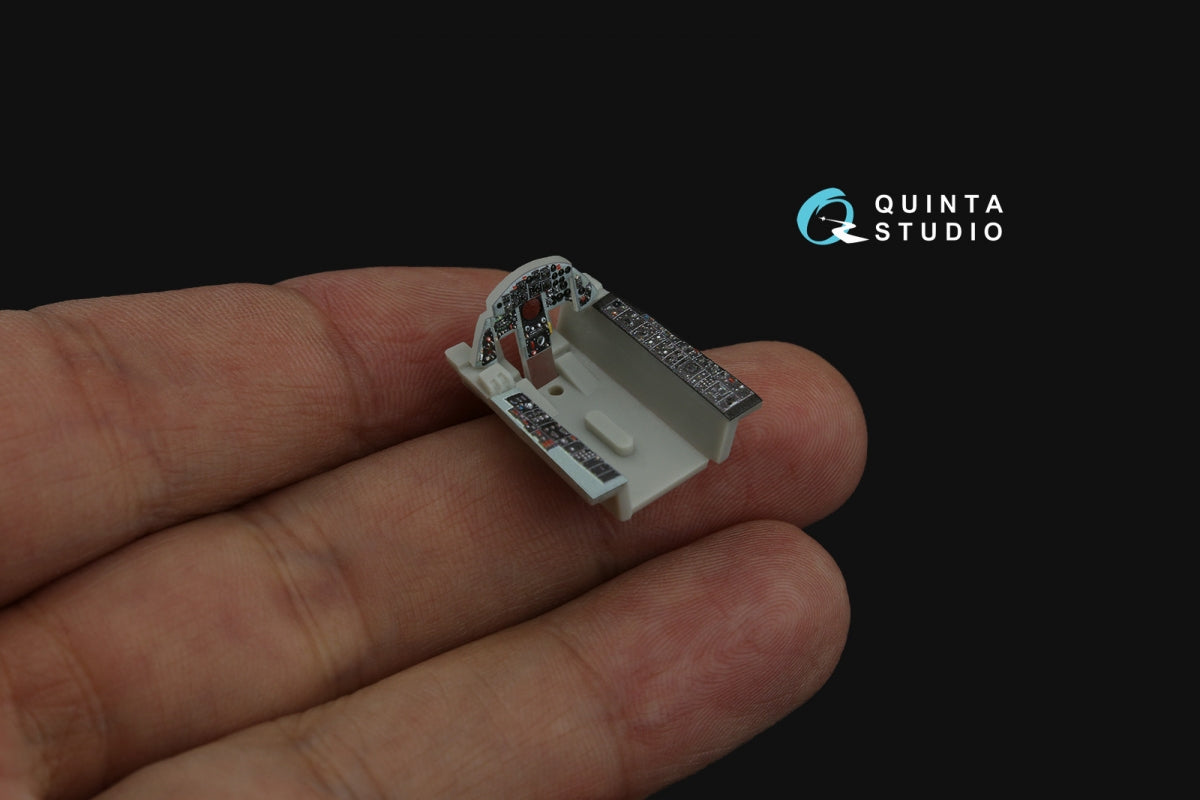Quinta Studio QD72100 F-104G 3D-Printed &amp;amp; coloured Interior on decal paper (Hasegawa) 1/72 – immagine 10