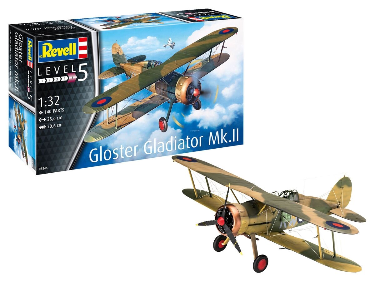 Revell 03846 Gloster Gladiator Mk. II 1/32 