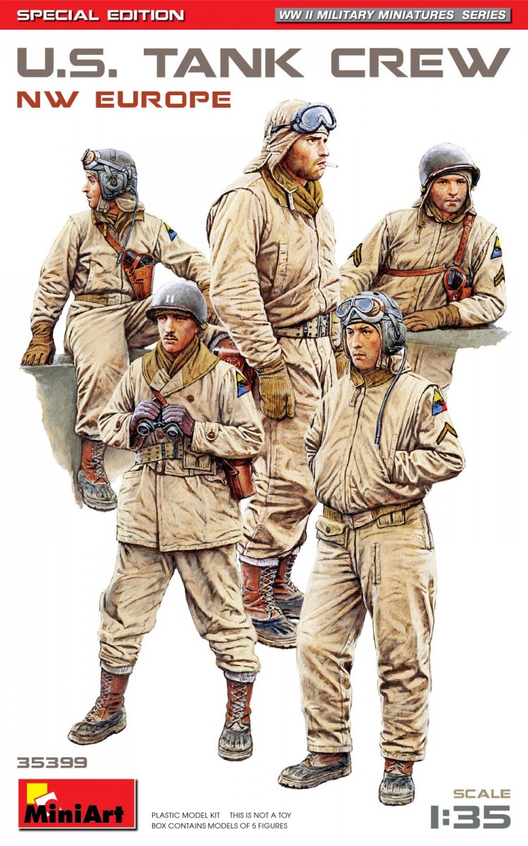 MiniArt 35399 TANK CREW NW EUROPE. SPECIAL EDITION 1/35