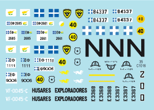 Star Decals 35-C1016 International AMX-30 B and B2 1/35 – zdjęcie 3
