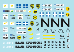 Star Decals 35-C1016 International AMX-30 B and B2 1/35 – zdjęcie 3