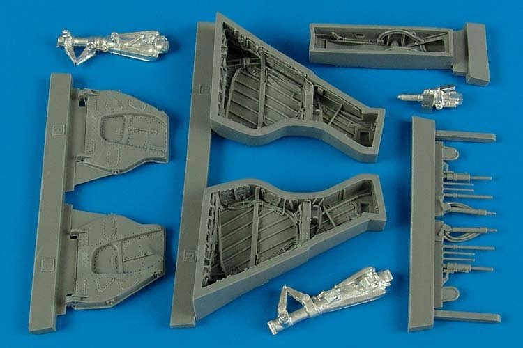 Aires 4531 Sea Wixen FAW. 2 baies de train d&amp;#39;atterrissage 1/48 Airfix