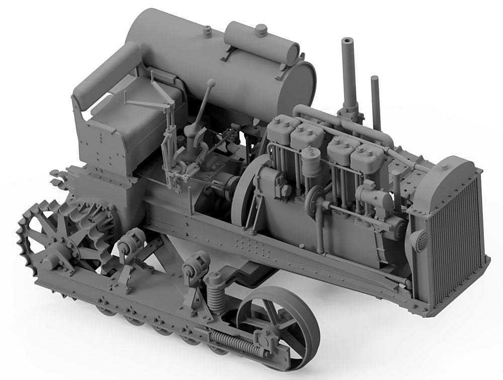 Thunder Model 35400 Russian ChTZ S60 Stalinetz 1/35 – Bild 3