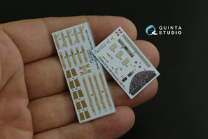 Quinta Studio QD48125 Bf108 3D-Printed &amp;amp; coloured Interior on decal paper (Eduard) 1/48 – Bild 11
