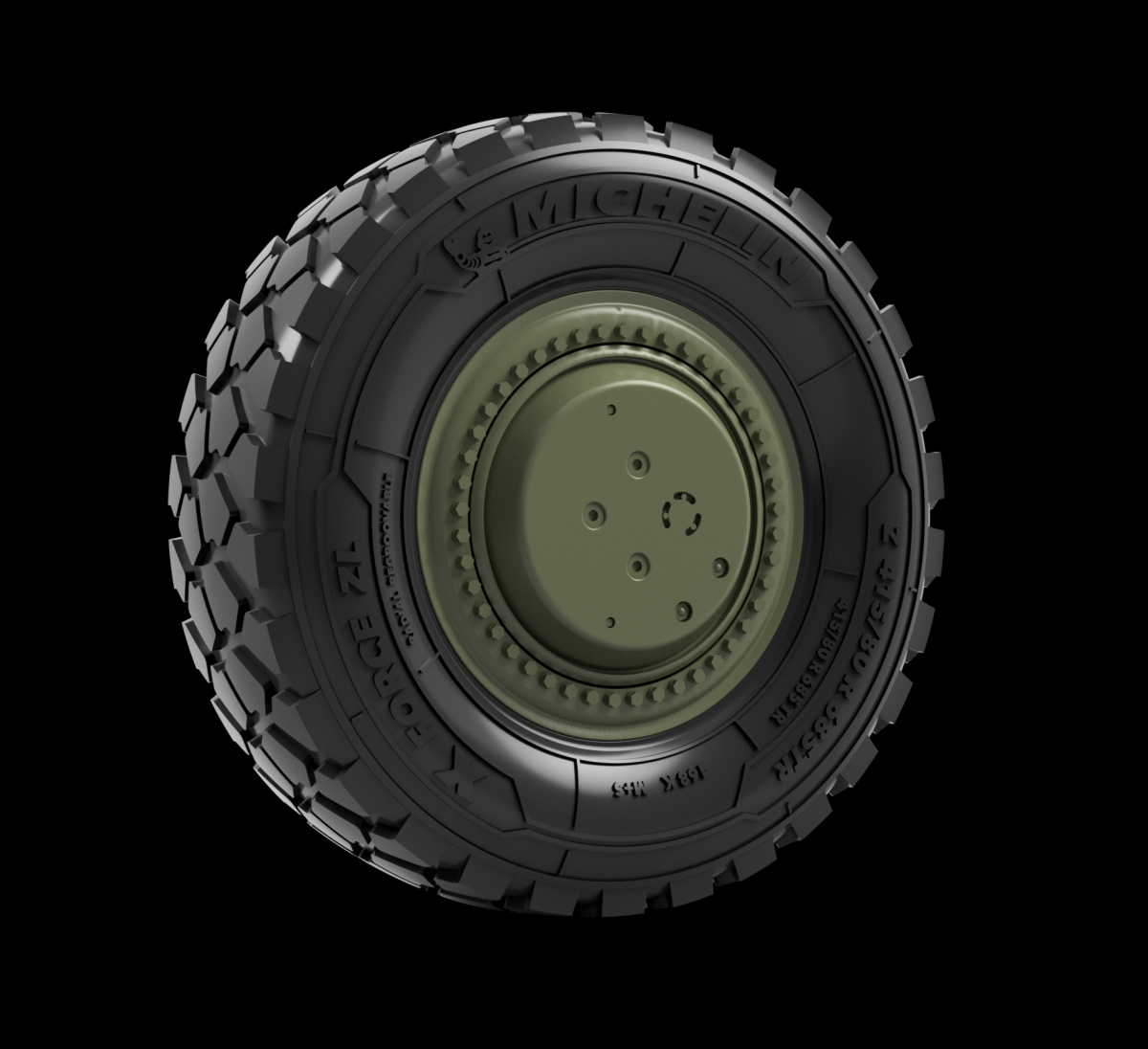 Panzer Art RE35-782 Boxer GTF Road wheels (Michelin X Force) 1/35 – immagine 2