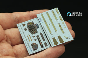 Quinta Studio QD32237 Horten Ho 229 3D-Printed coloured Interior on decal paper (Zoukei Mura) 1/32 – immagine 9