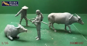Gecko Models 35GM0107 60s-70s Farming in Vietnam 1/35 – imagen 2