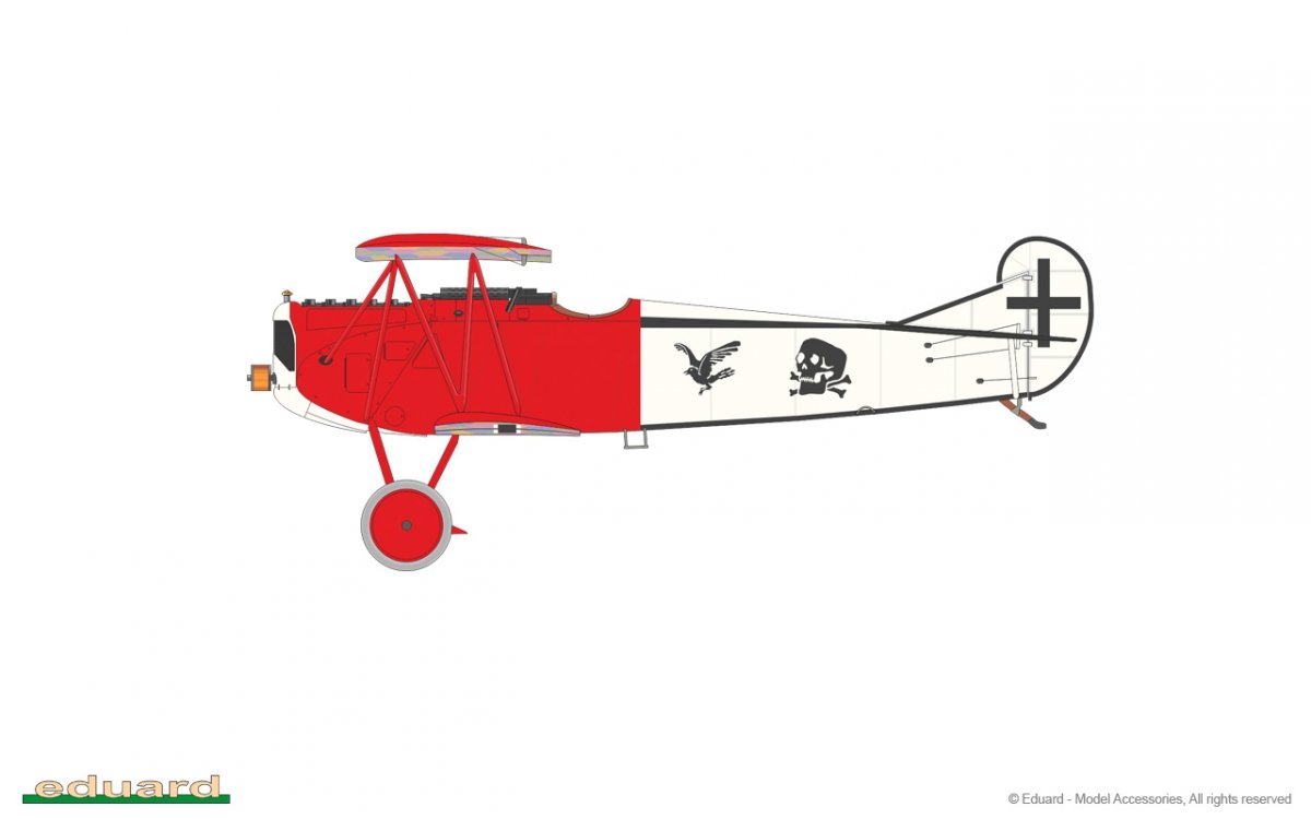 Eduard 8136 Fokker D.VII (OAW) ProfiPACK edition 1/48 – immagine 6