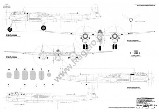 Kagero 3050 Heinkel He 219 Uhu vol.II (EN) – immagine 7
